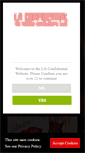Mobile Screenshot of la-confidential.com
